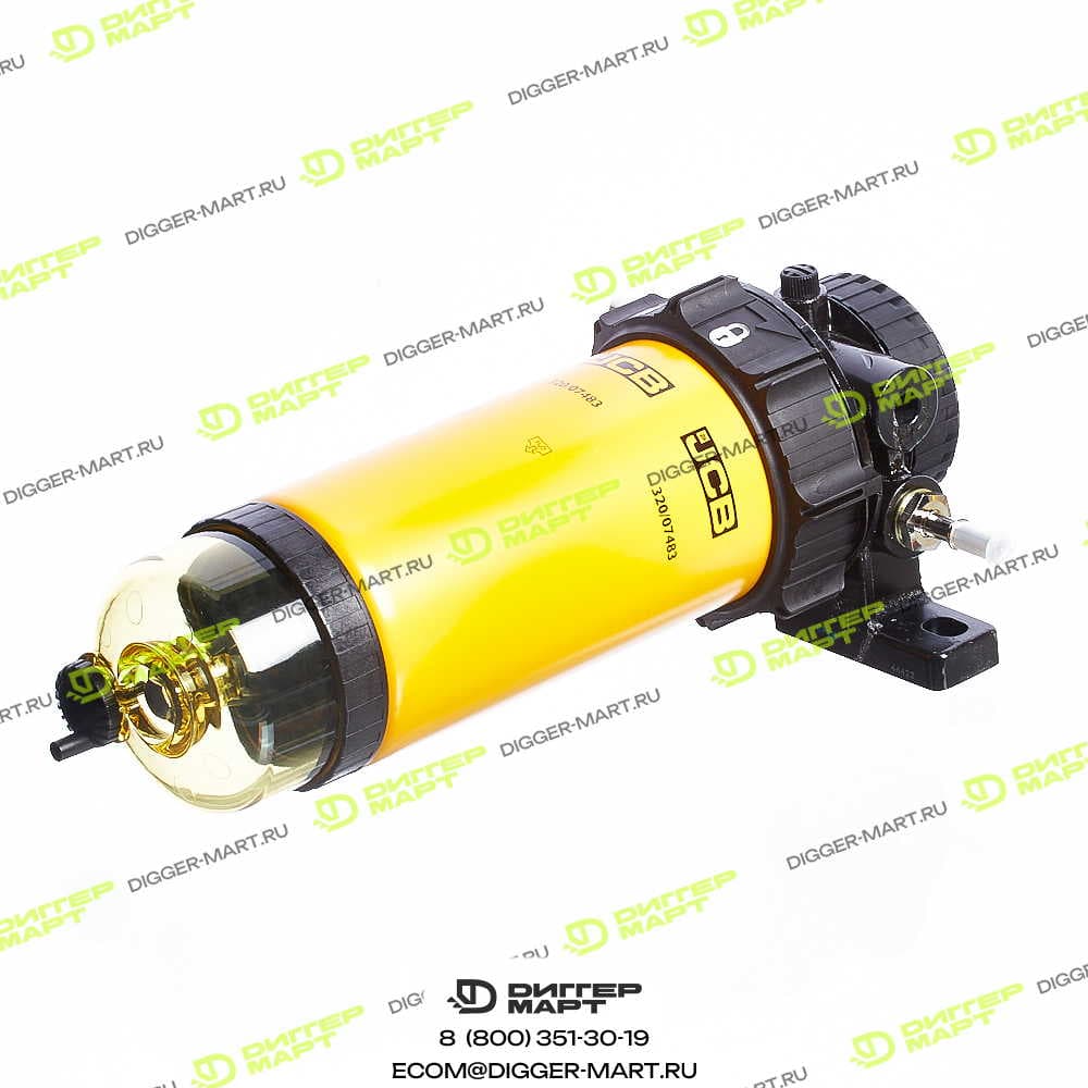 Фильтр грубой очистки в сборе (2 МКМ.) JCB 320/07482