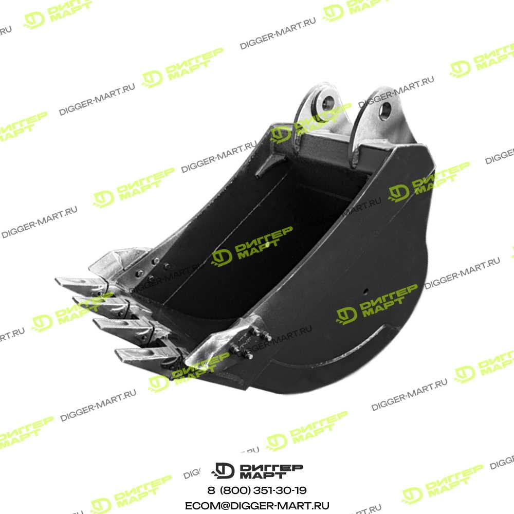Ковш 900 мм 0,72 куб JS 150-160W усиленный c зубьями CAT LONMADI PARTS 980/A2599GC