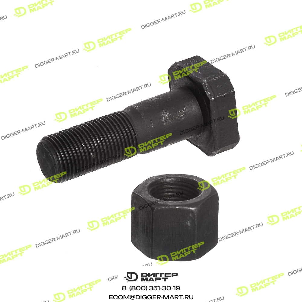 Комплект болт с гайкой для крепления сегмента звёздочки CAT D6N (M) LONMADI PARTS CPD6M-SGBN1