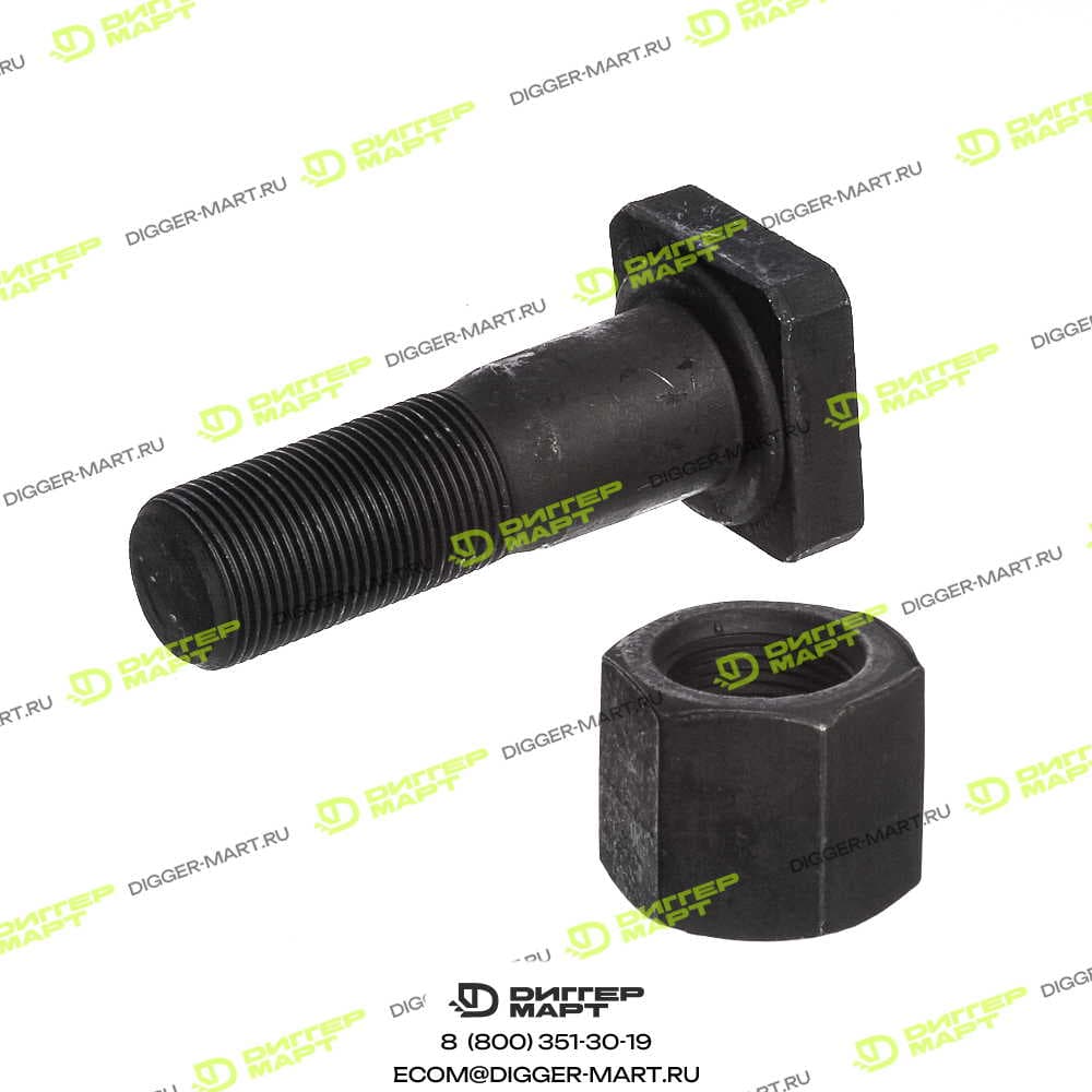 Комплект болт с гайкой для крепления сегмента звёздочки Shantui SD16 LONMADI PARTS SH16-SGBN1