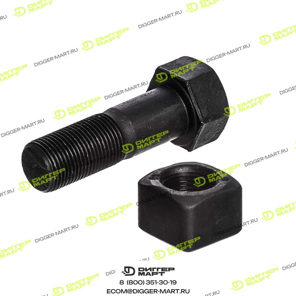Комплект болт с гайкой для крепления башмака KOM D65A-8 LONMADI PARTS KOM65A8-TB1