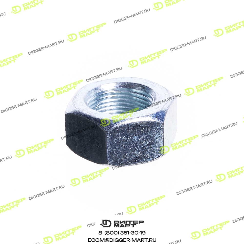 Гайка M30x2 8.8 оцинкованная IMPULSE DIN 934