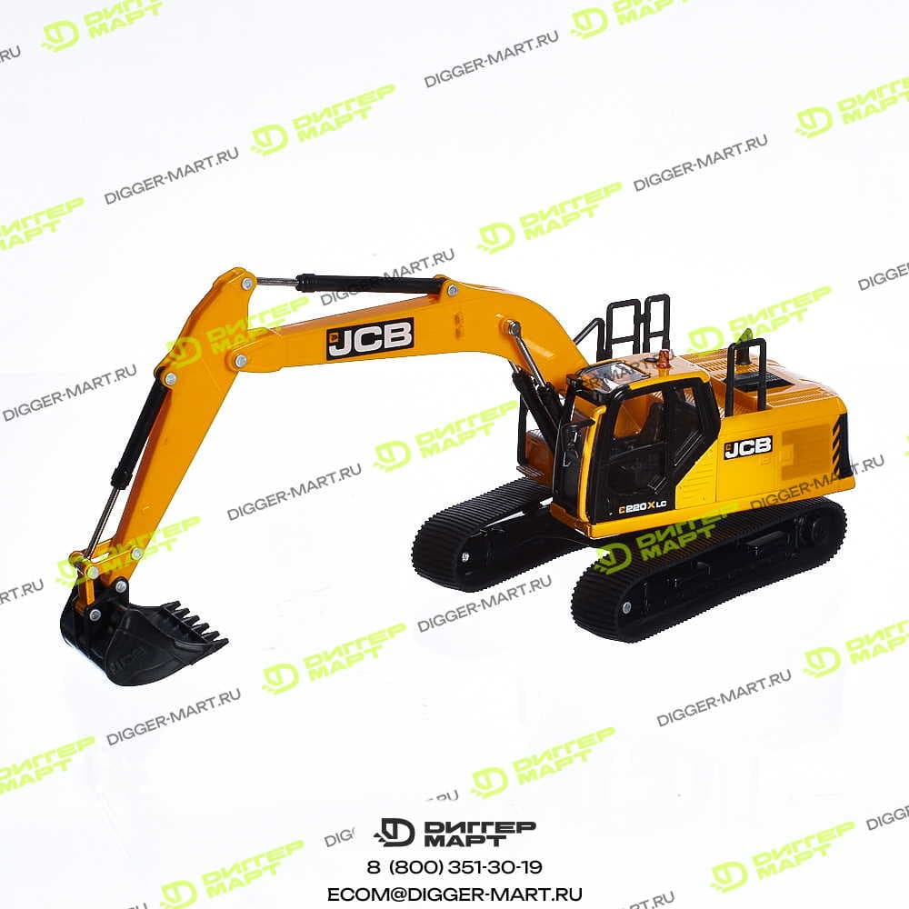 Модель гусеничного экскаватора JS220, 1:32 JCB JCB2012