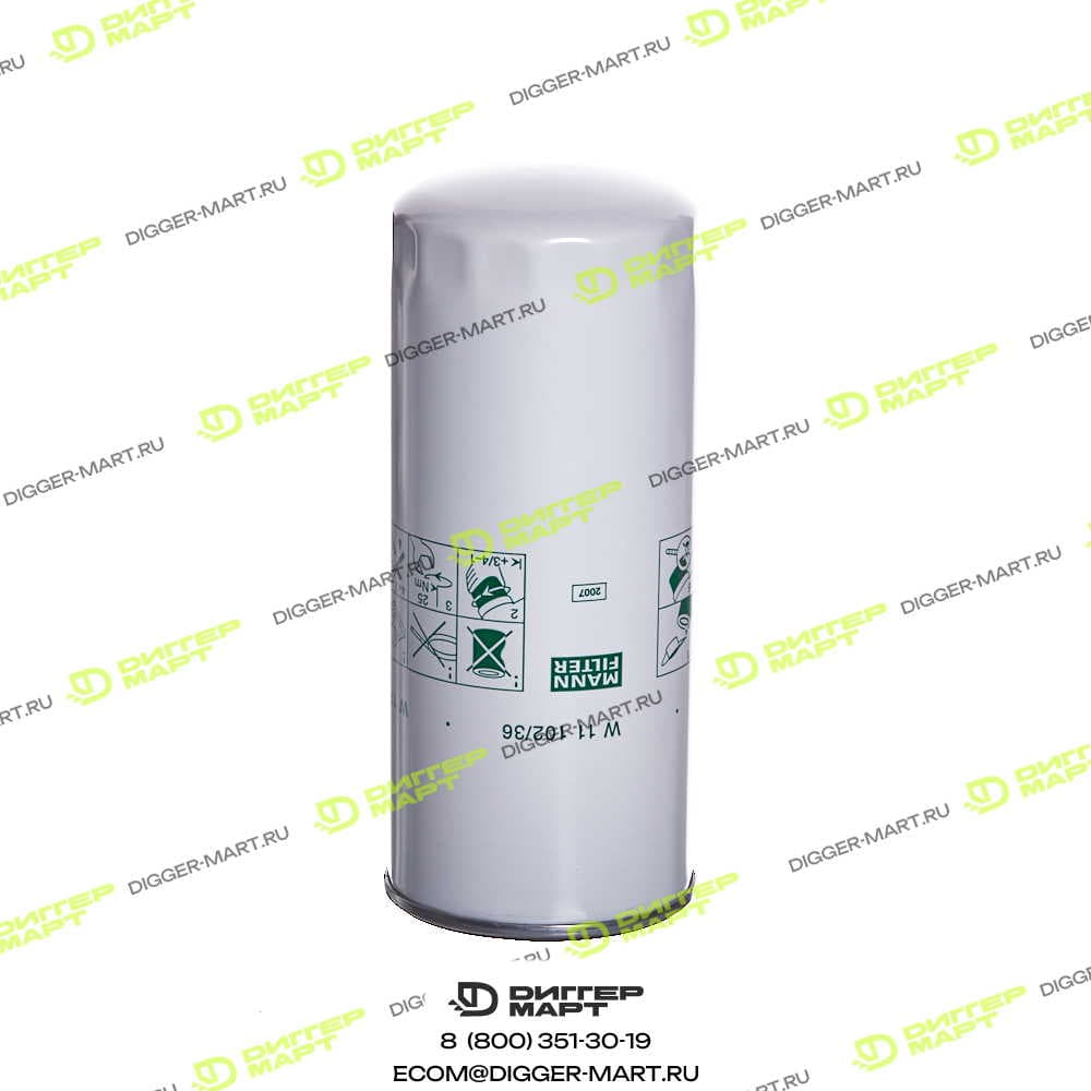 FILTER, OIL (LF667) MANN-FILTER W11102/36
