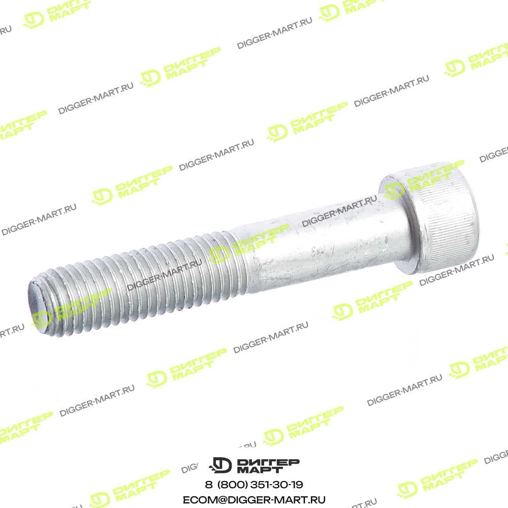 Болт стальной M18x100 JCB 826/01137-JX