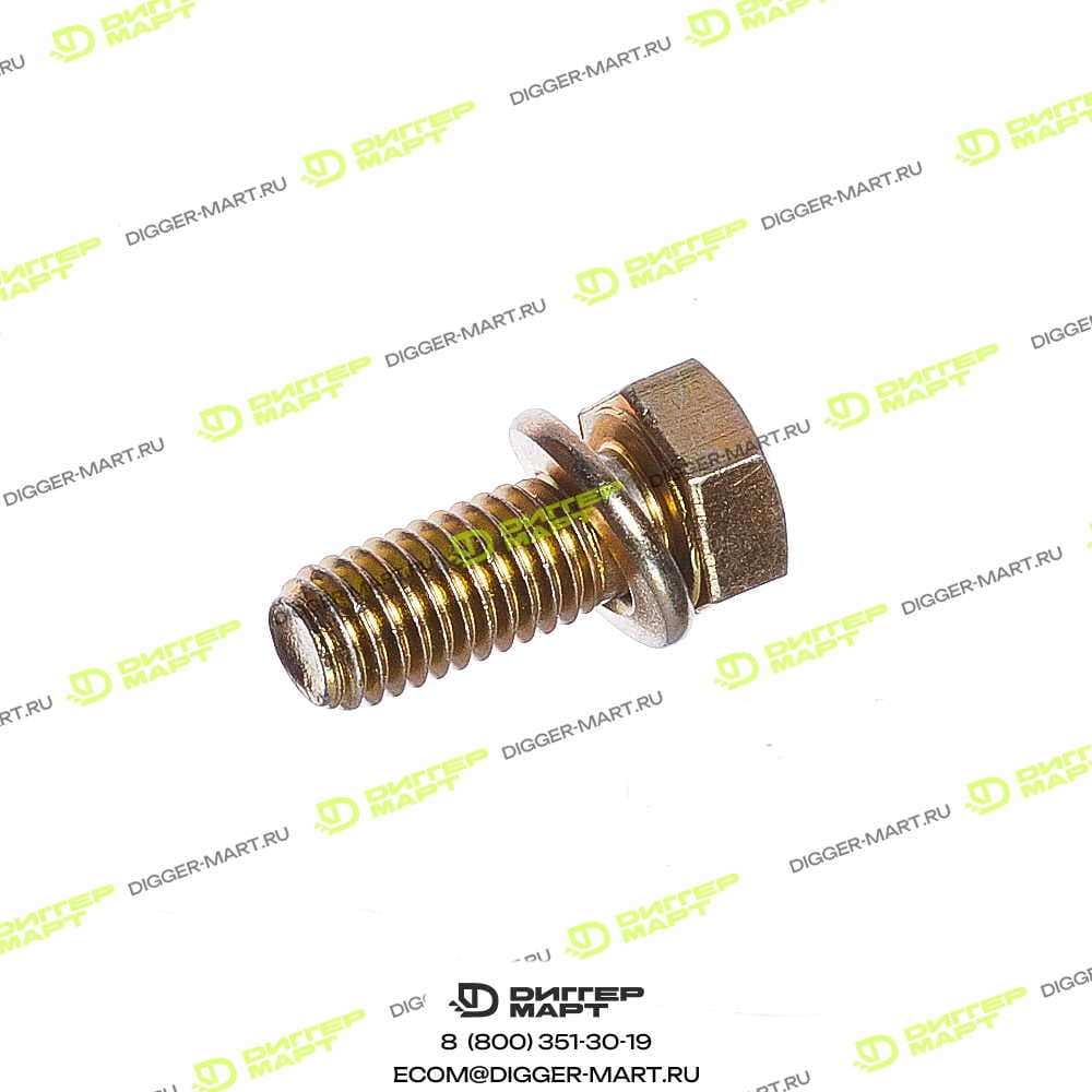 Болт стальной JCB 826/10725-JX
