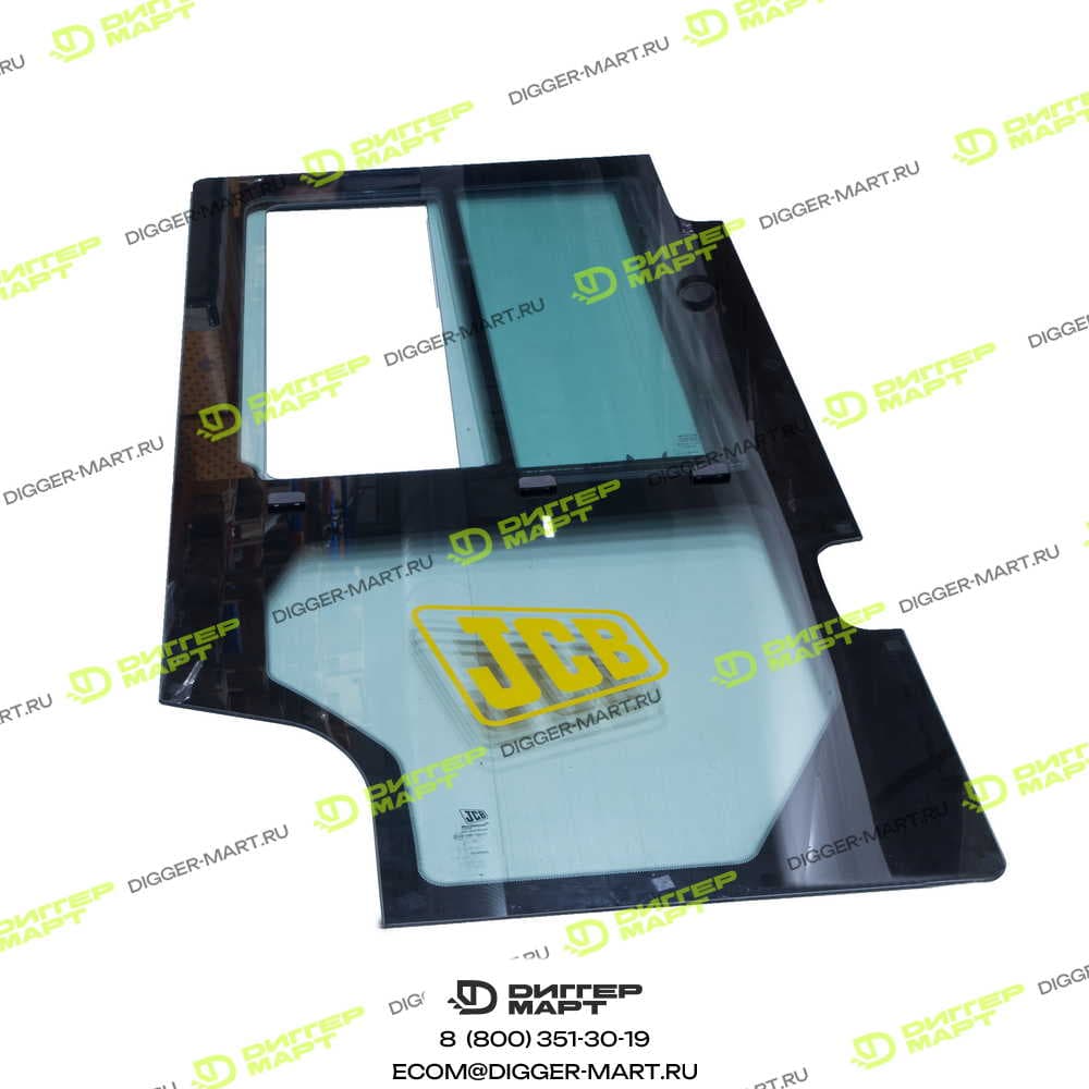 Стекло двери сдвижное в сборе JCB 269/00926-JX