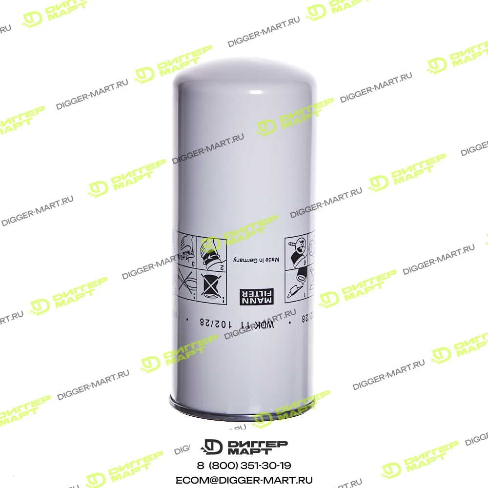 Фильтр топливный (20972293 / 50013650 Kolbenshmidt) MANN-FILTER WDK11102/28