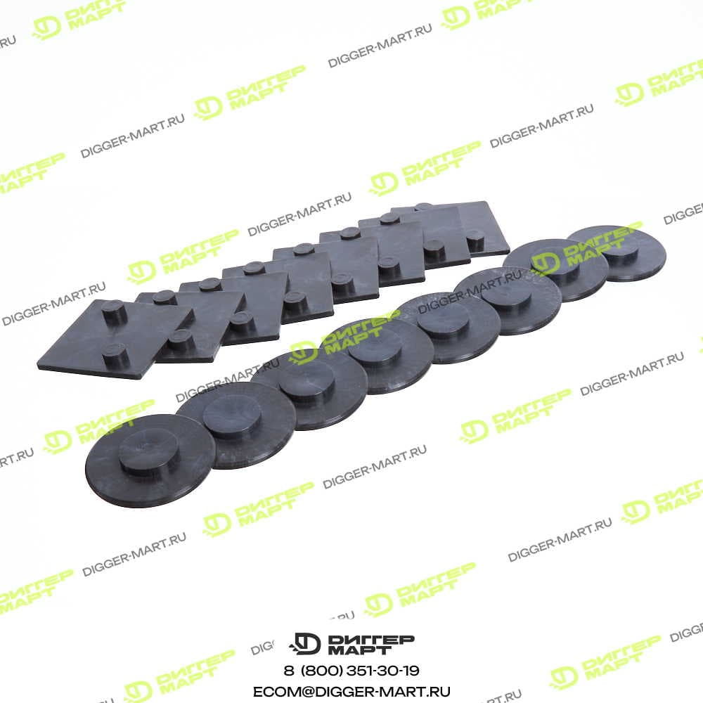 Комплект накладок оутригера RM-TEREX KIT  STABILISET