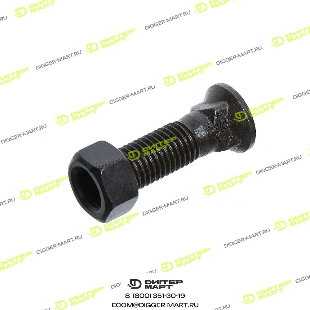Крепление ножа высокопрочный (болт+гайка) импорт.М20*70 (3/4) DELTA 20703/4