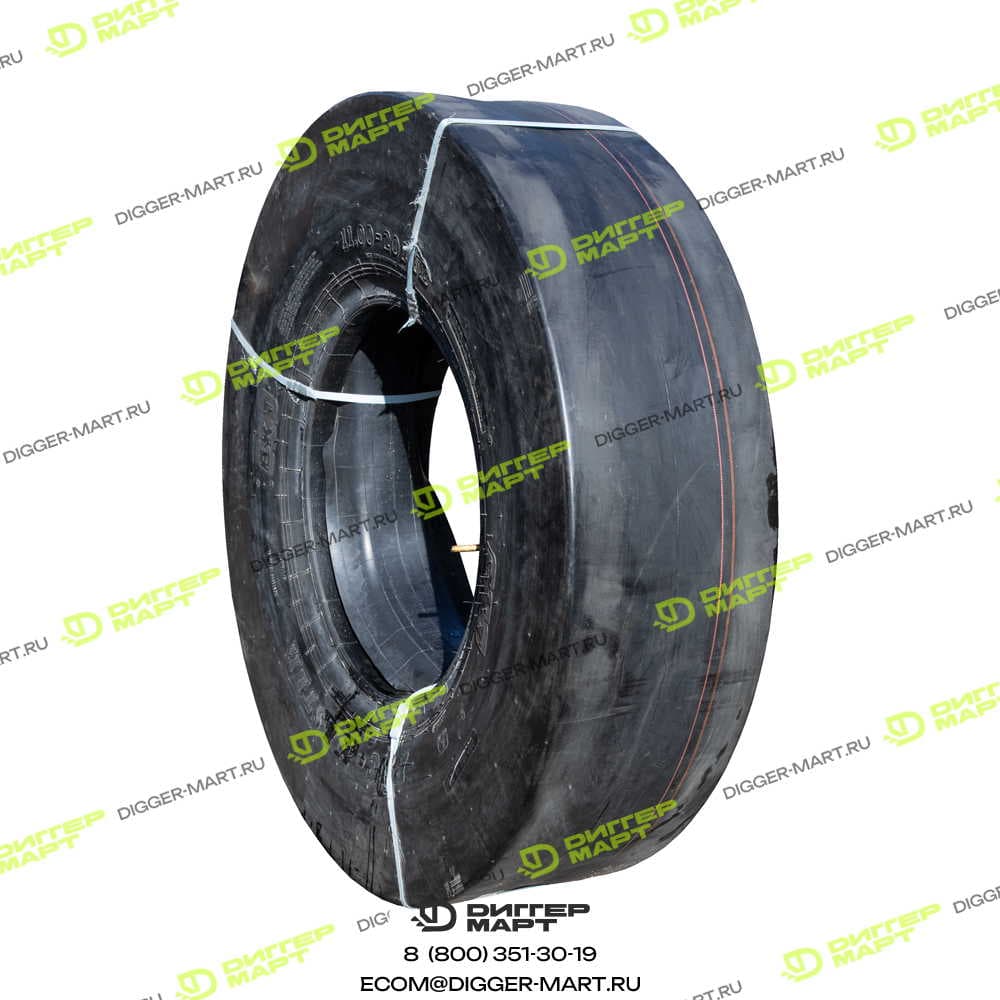 Шинокомплект 11.00-20 18PR PAC MASTER 169A2 SPL V3 BKT G1120BK