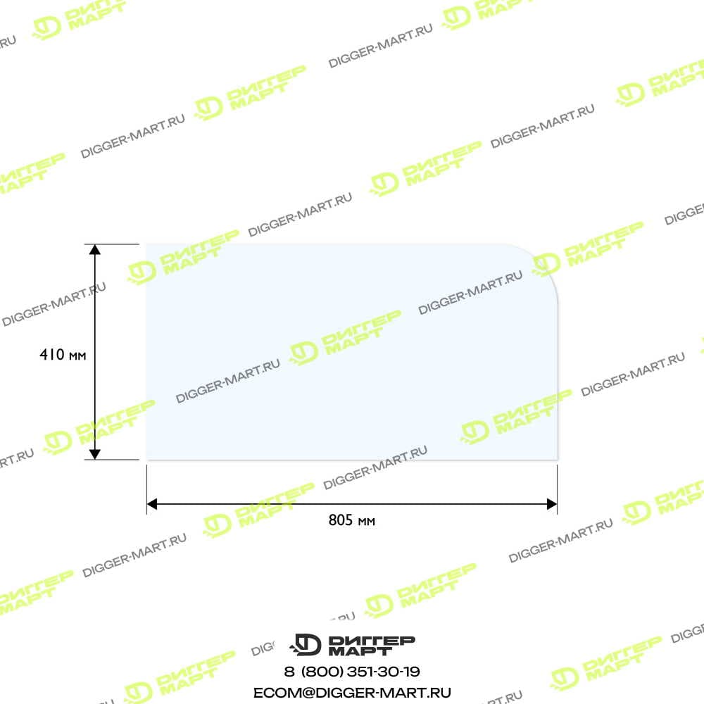 Стекло за дверью LOVOL RE44-81A022003A0