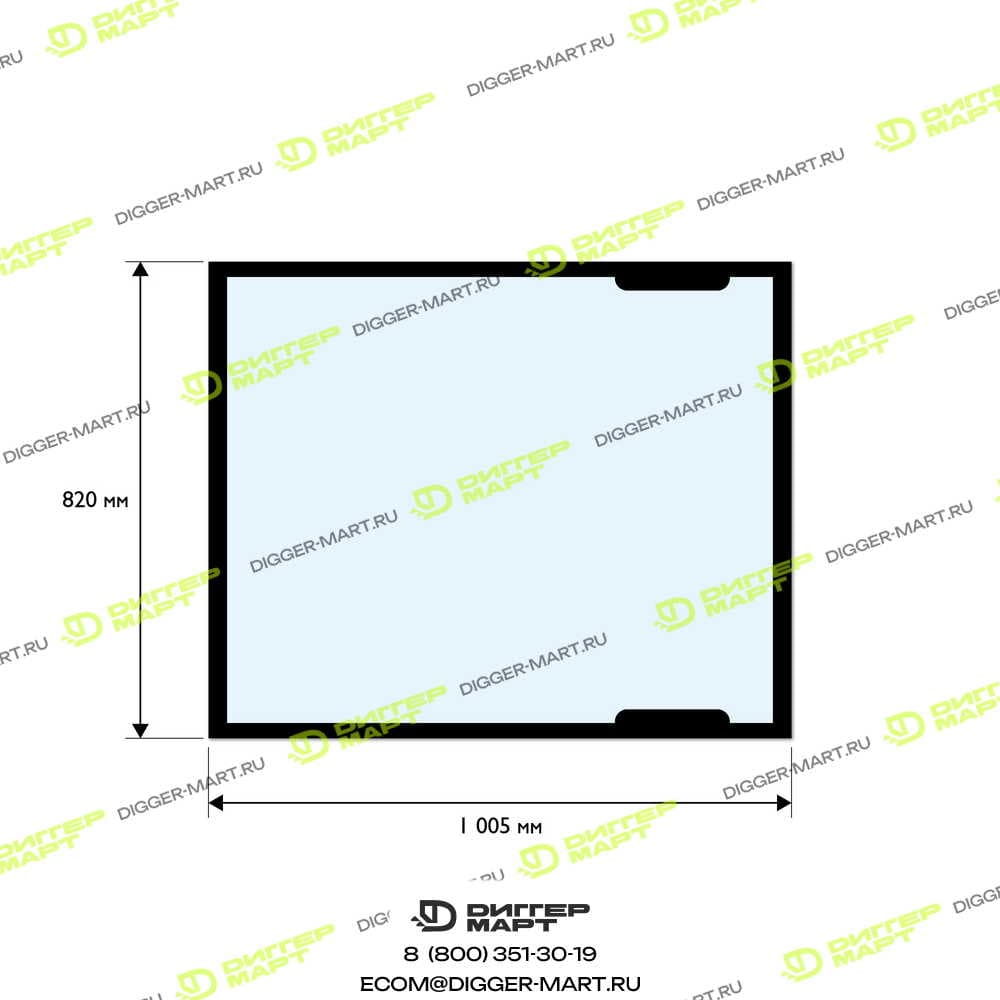 Переднее стекло LOVOL RE44-81A040001A0