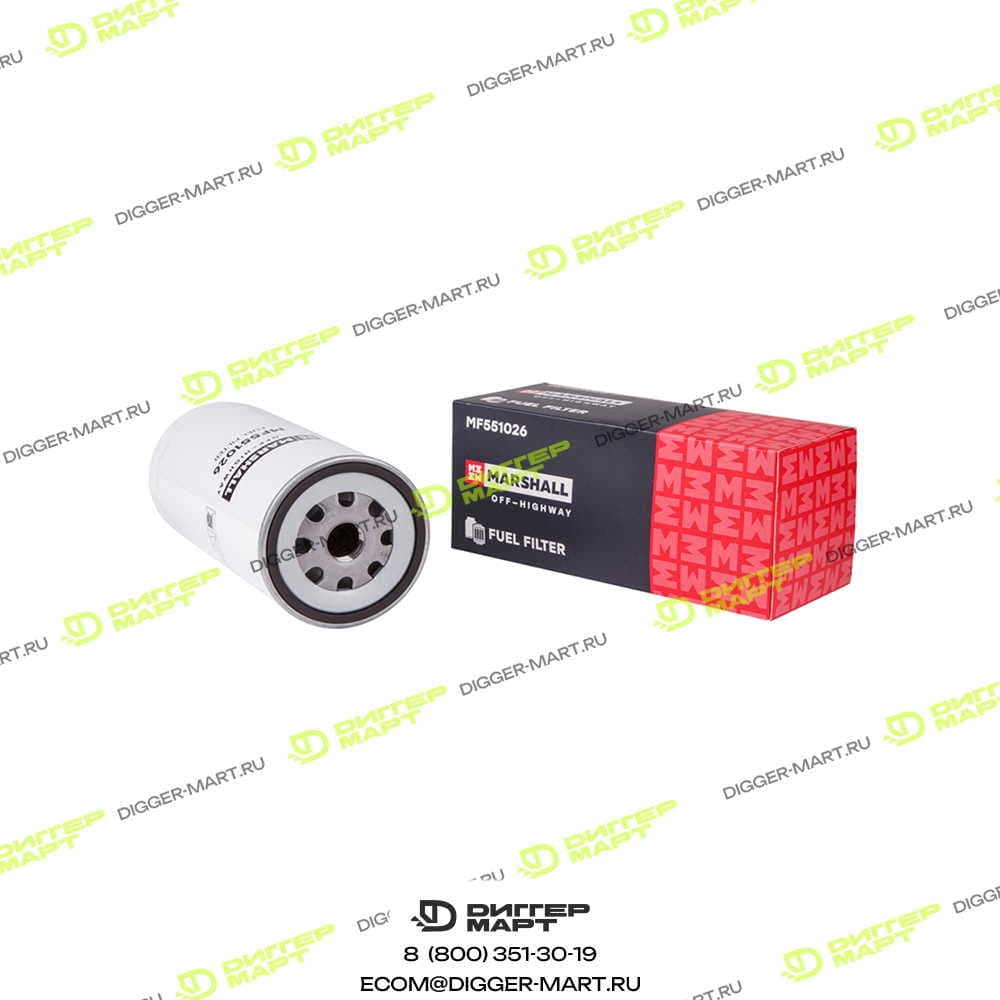 Топливный фильтр, водный сепаратор, навинчиваемый MARSHALL MF551026