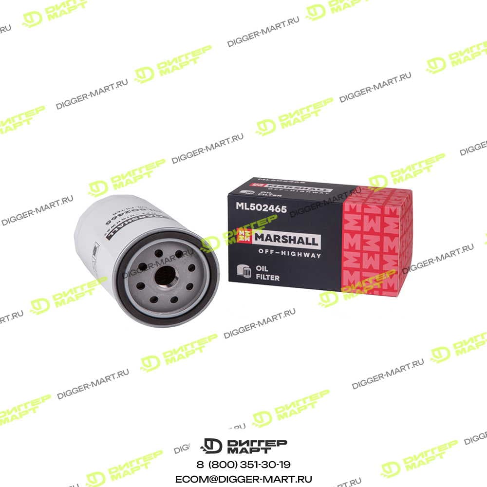 Масляный фильтр, навинчиваемый, полнопоточный MARSHALL ML502465