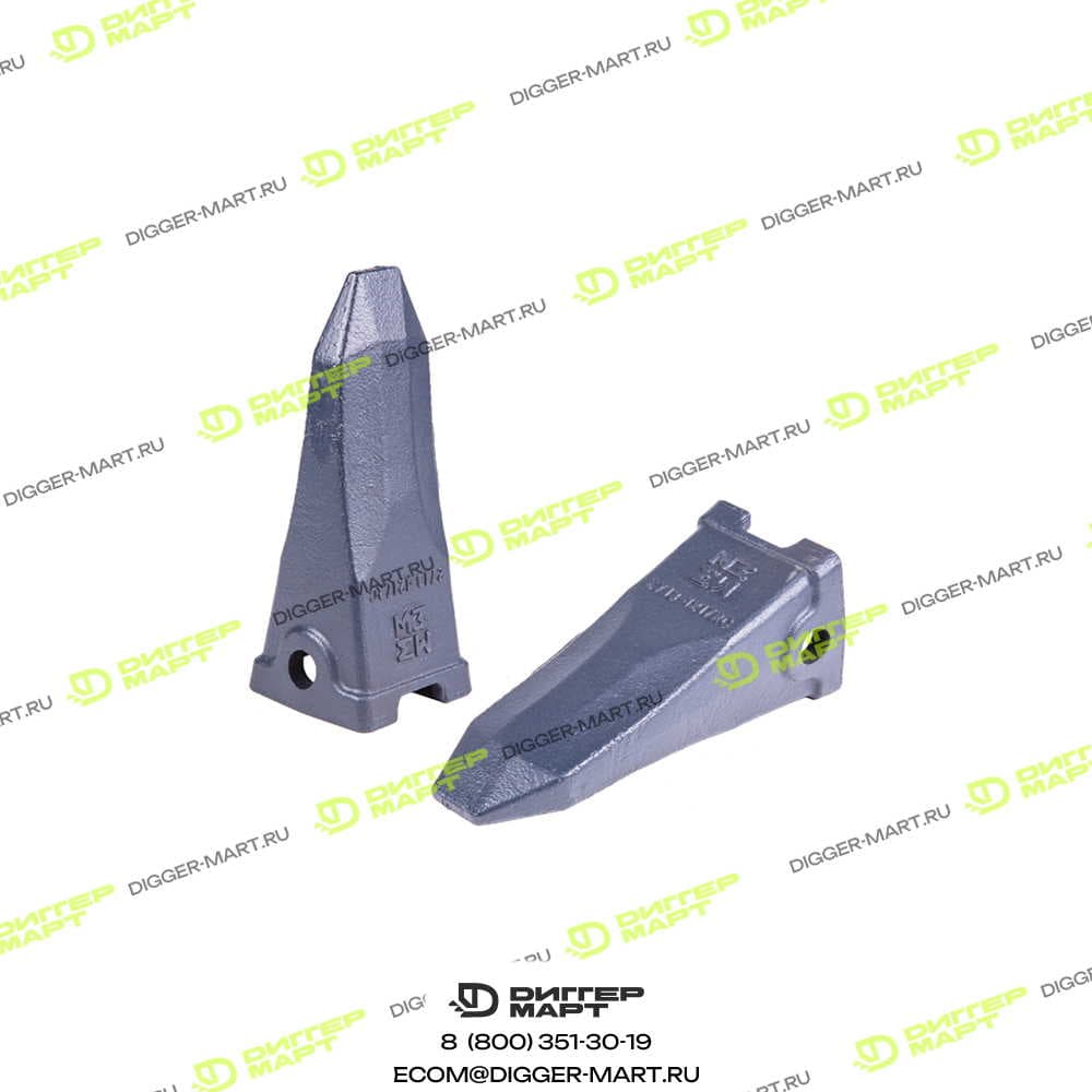 Коронка ковша экскаватора скальная для Doosan DH210, DH225, DH255 MARSHALL MT27131217RC