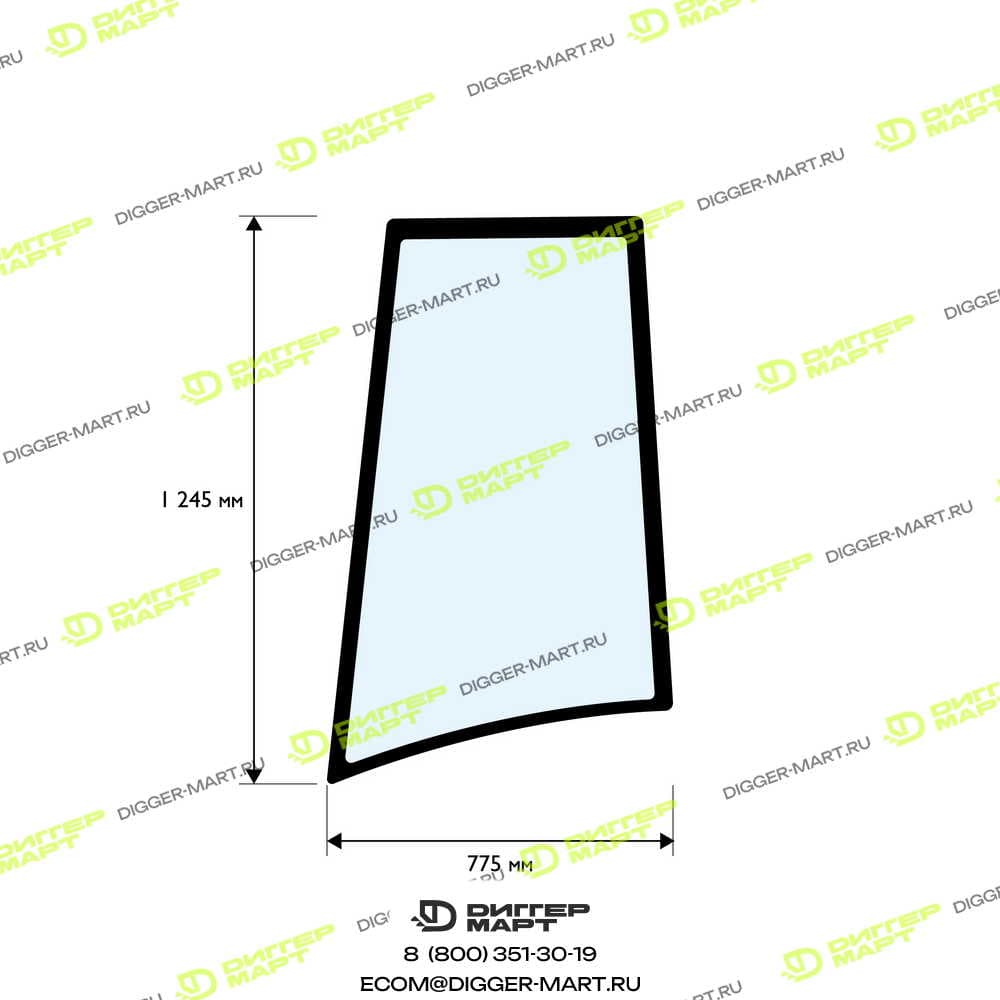Стекло кабины оператора LOVOL B4616-45A030601A0