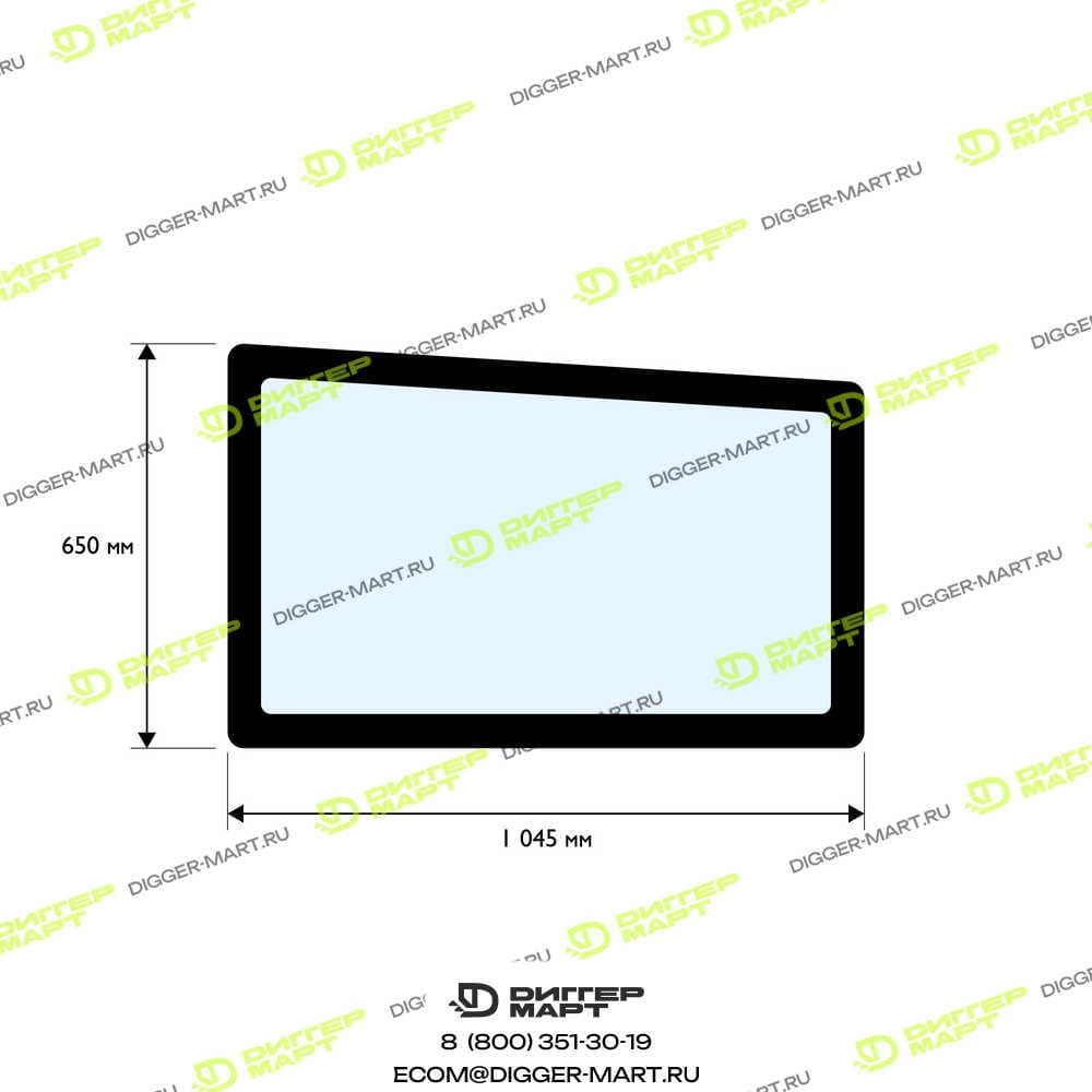 Стекло кабины оператора LOVOL B4616-45A030701A0