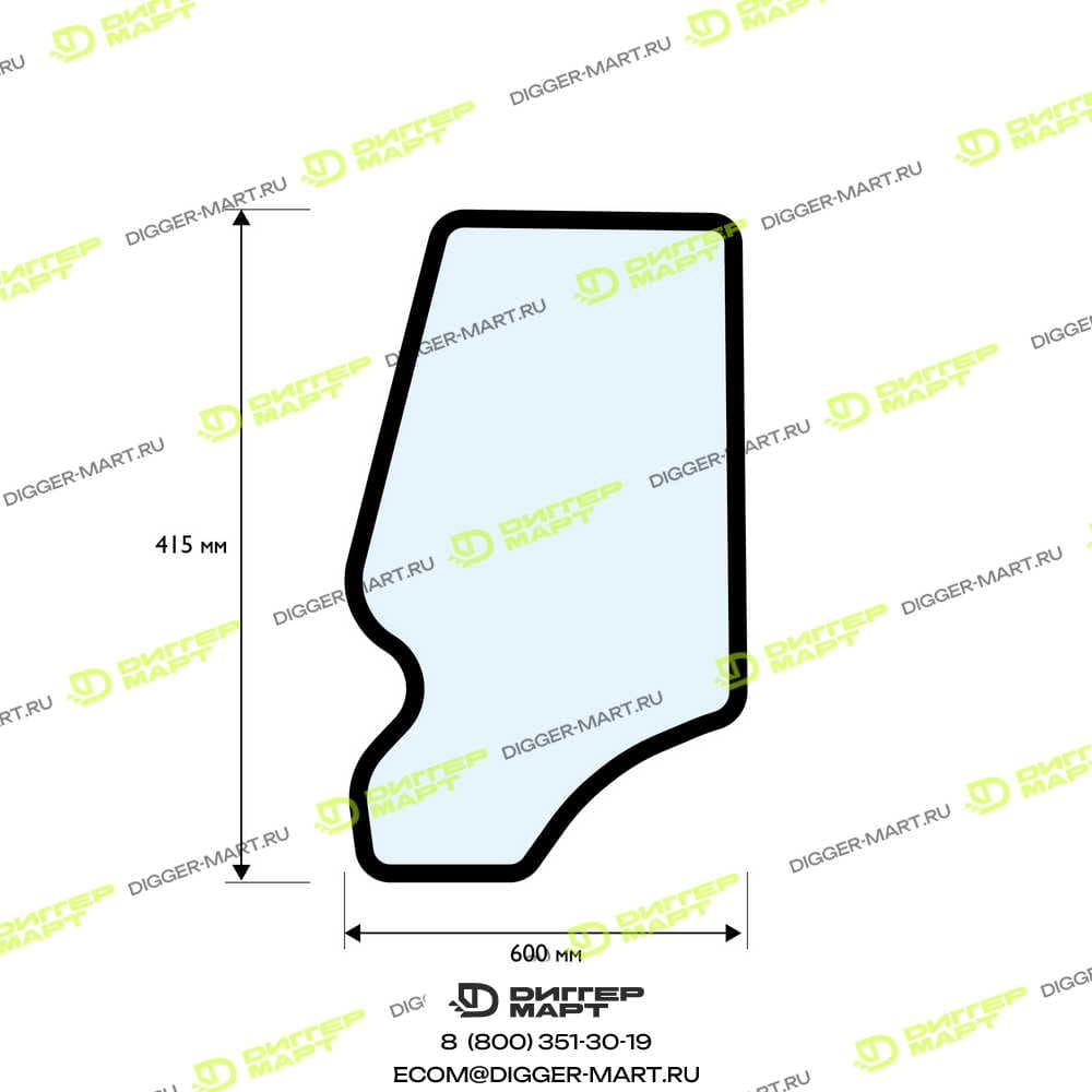 Стекло кабины оператора LOVOL B4616-45A030501A0