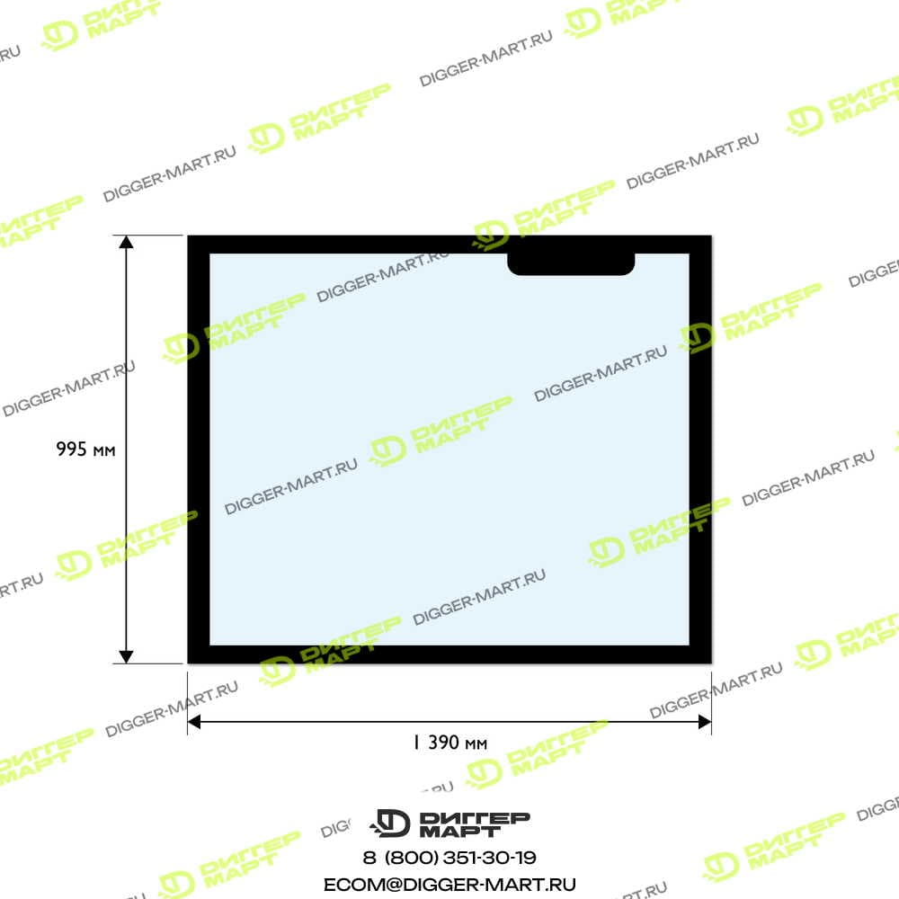 Заднее подвижное стекло LOVOL B4616-45A030801A0