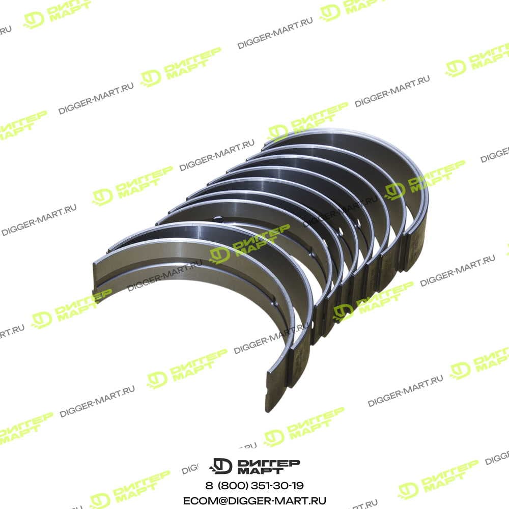 Комплект коренных вкладышей (стандарт) (замки сбоку) ANAC 320/09335ANR
