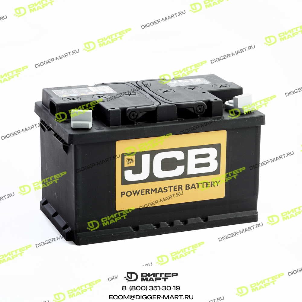 Аккумулятор 12В, 65А/ч JCB 729/10095