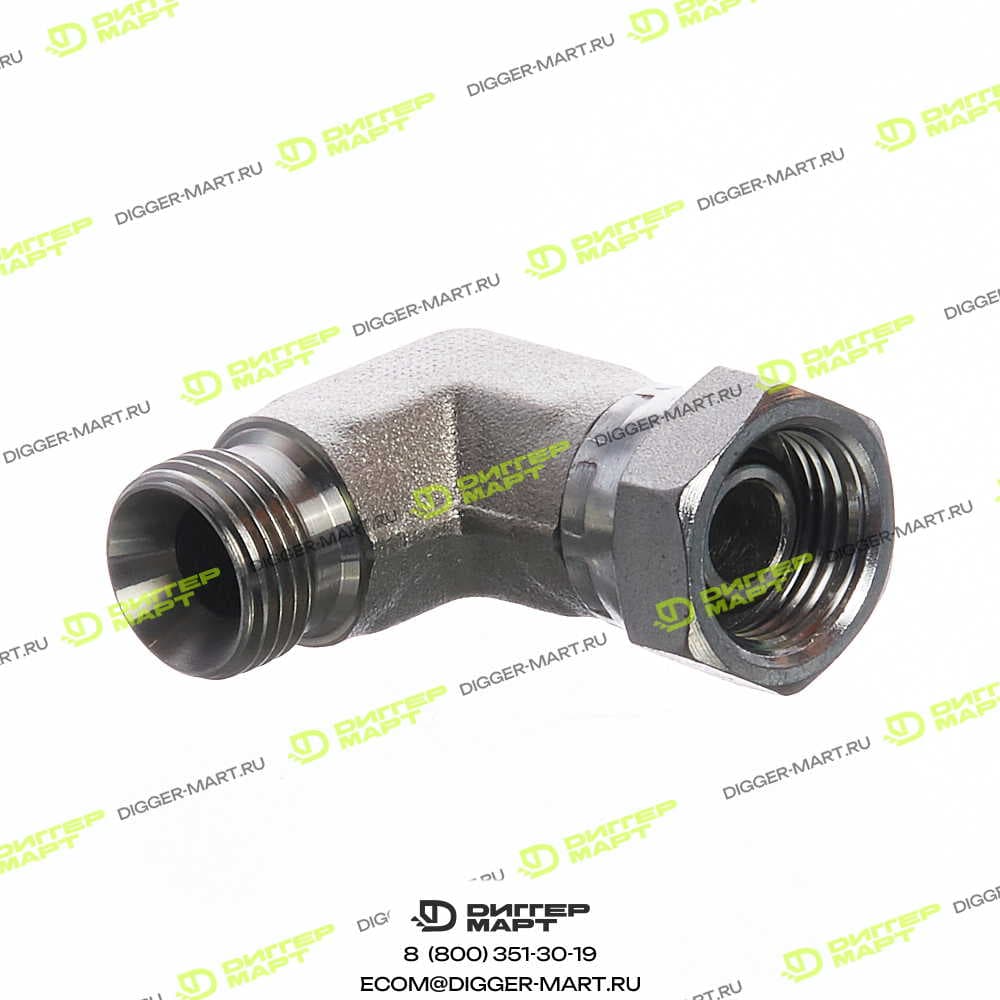Переходник уголок 1/2" JCB 816/90078