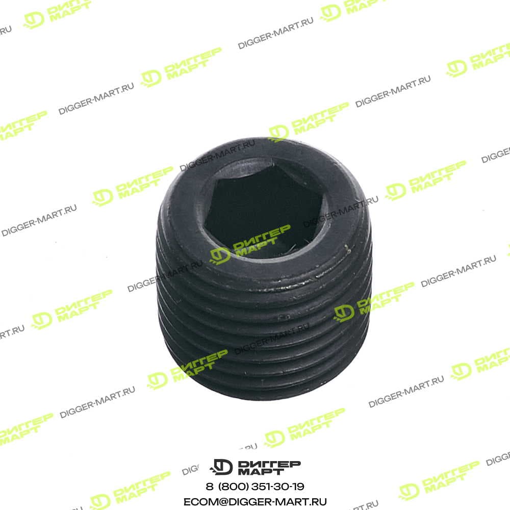 Пробка резьбовая коническая (3/8") JCB 5096050050