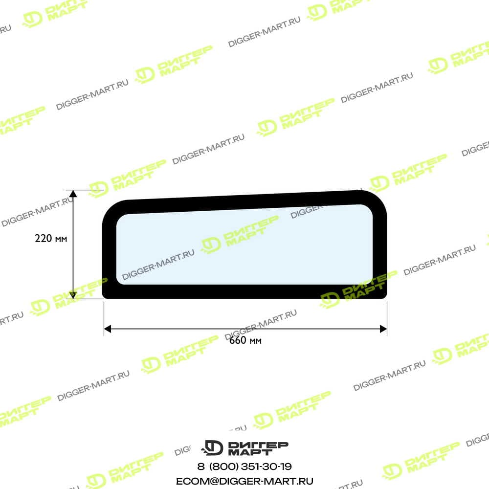 Стекло крыши LOVOL RH32-81A030002A0
